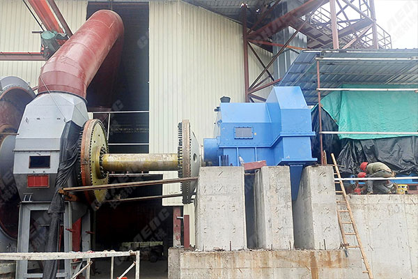 廣西φ3.8m水泥磨項目安裝現場 廣西φ3.8m水泥磨項目安裝現場