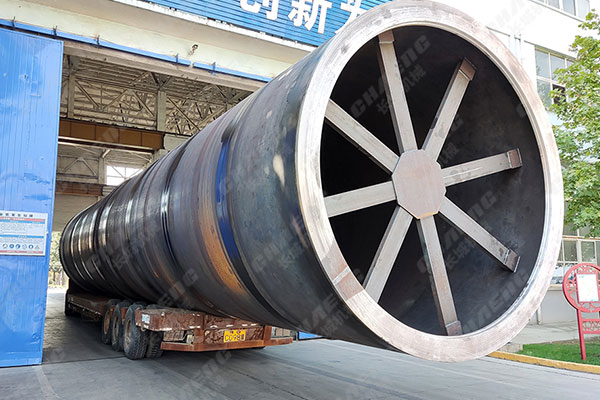 河南φ3.5*17.5米超細(xì)磨筒體發(fā)貨