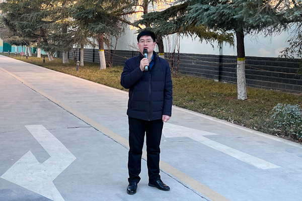 長城機(jī)械總經(jīng)理趙化沖講話